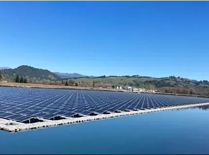 Floating Solar Plant