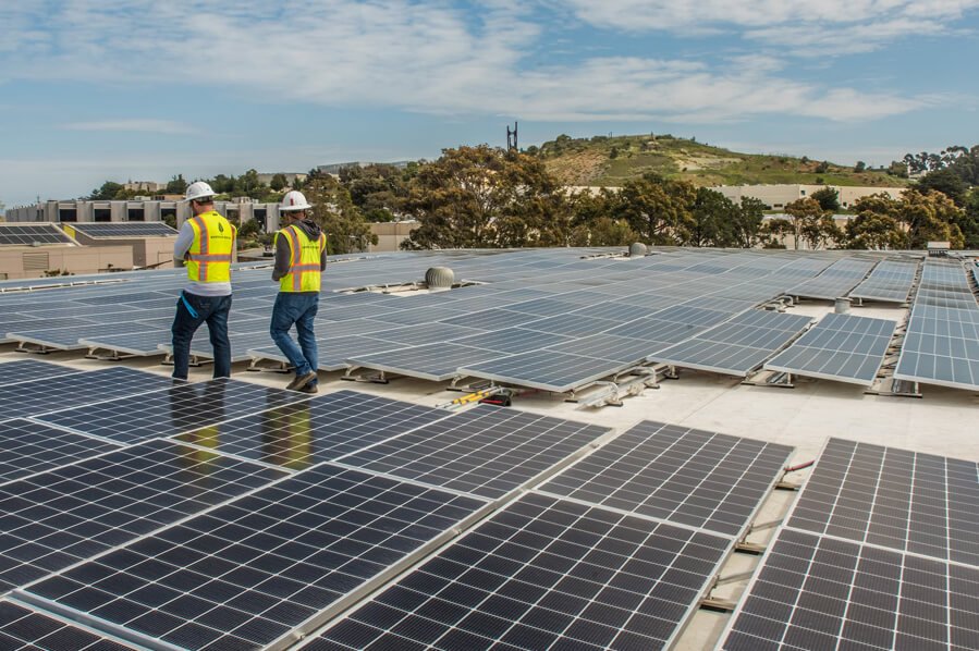 Roof mounted Solar