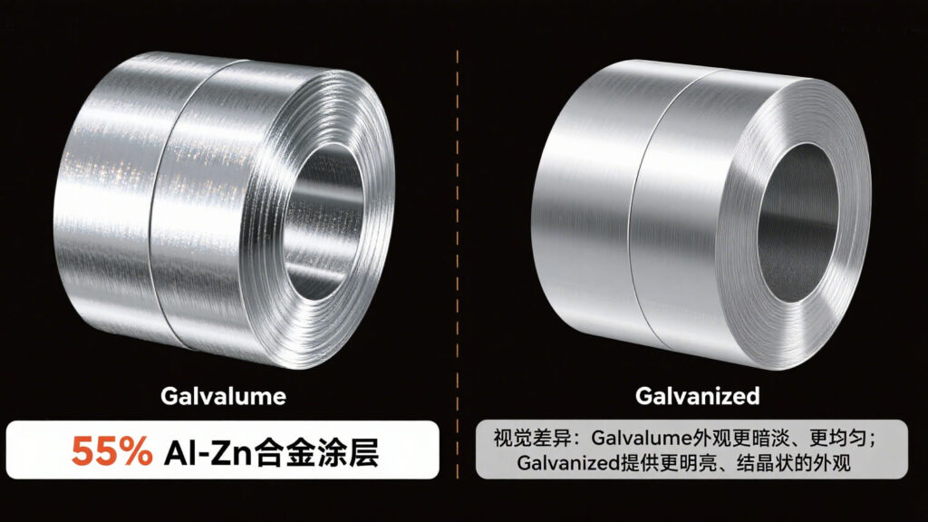 Galvalume vs Galvanized
