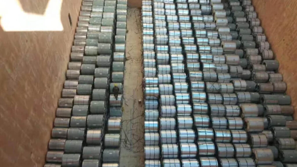 Galvanized steel coil export