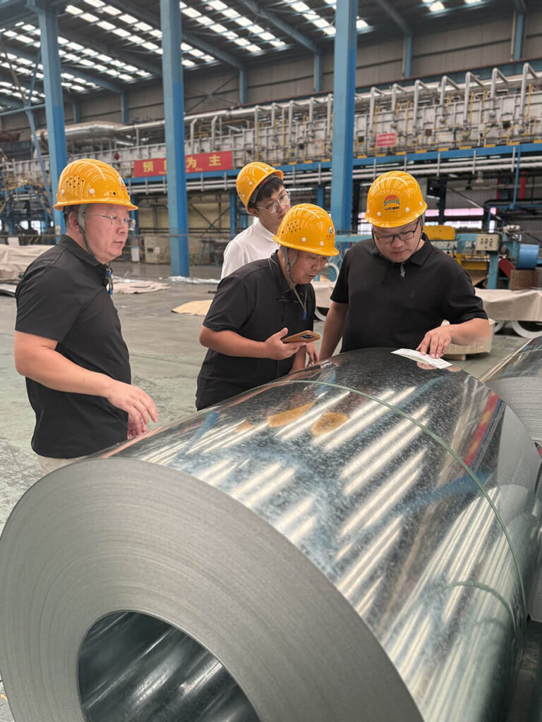 Argentine customers visited Hengze Steel Group4