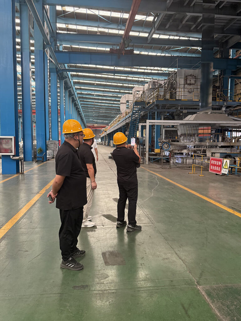 Argentine customers visited Hengze Steel Group6