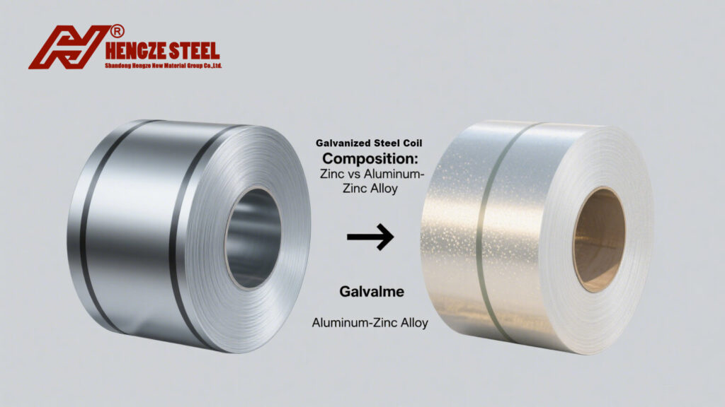 Galvanized Steel Coil vs Galvalume Key Differences