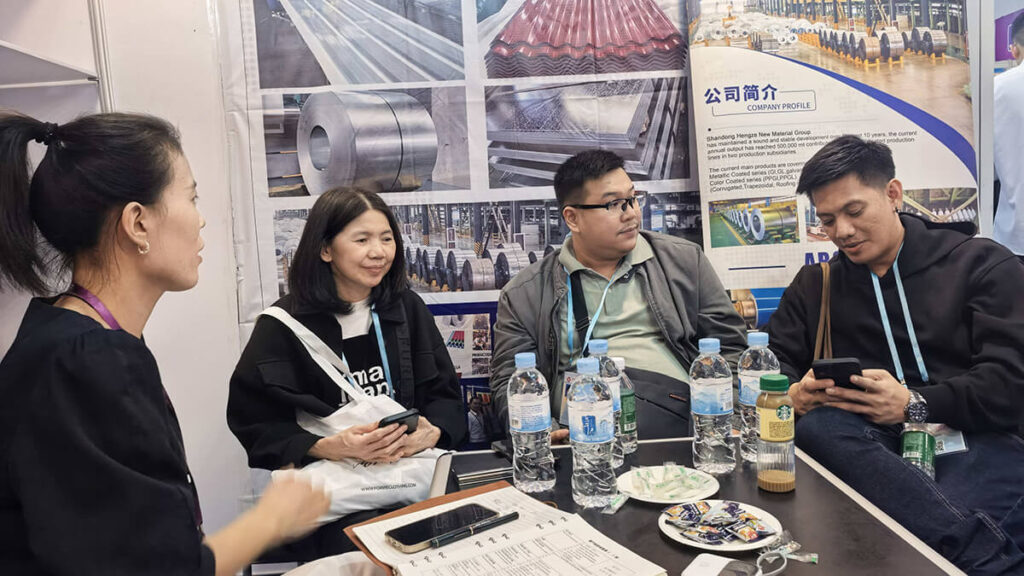 Hengze Steel Showcases Coated Steel Coils at Canton Fair 2025