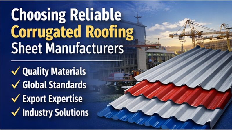 Choosing Reliable Corrugated Roofing Sheet Manufacturers