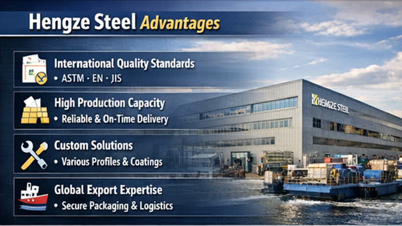 Hengze Steel Advantages