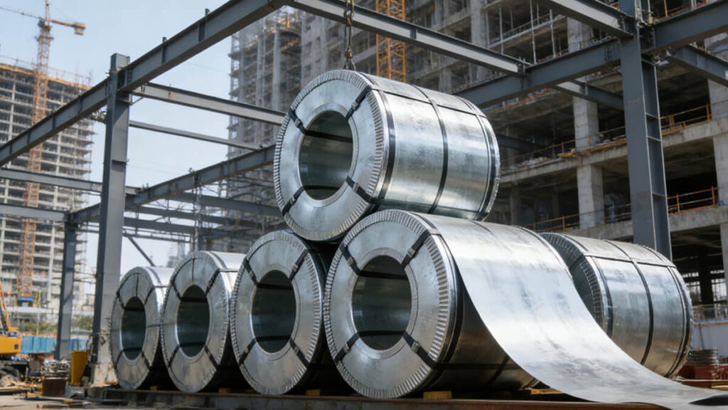 Main Types of Galvanized Steel Coils Used in Construction