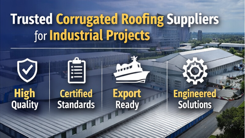 Trusted Corrugated Roofing Suppliers for Industrial Projects